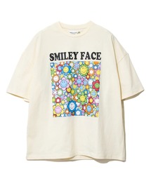 SMILEY FACE/スマイリーフェイス　BOXフラワースマイルTEE【GSC別注】