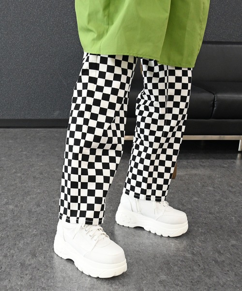 NOFALL(ノーフォール)の「厚底レースアップダッドスニーカー(スニーカー・レディース・ホワイト/ブラック・LL/3L/SS/S/M/L)」の8枚目の写真