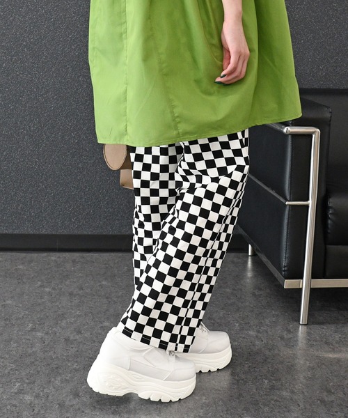 NOFALL(ノーフォール)の「厚底レースアップダッドスニーカー(スニーカー・レディース・ホワイト/ブラック・LL/3L/SS/S/M/L)」の12枚目の写真