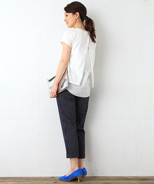 B:MING by BEAMS（ビーミングバイビームス）の「ビーミング by ビームス / テーパードパンツ（その他パンツ・レディース・ブラック/ベージュ/ネイビー・MEDIUM/SMALL/LARGE）」の12枚目の写真