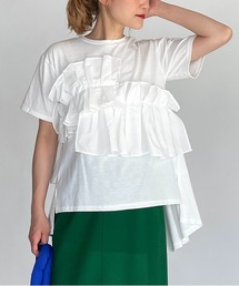 PICCIN | ランダムフリルプルオーバー(Tシャツ/カットソー)