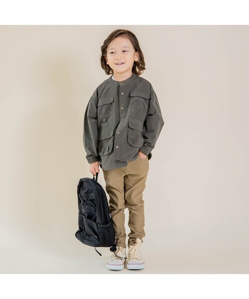 F.O.KIDS（エフオーキッズ）の「スキニーパンツ_ストレッチ（その他パンツ・キッズ・ブラック/ベージュ/カーキ/ブルー・90/100/110/120/80/130/95/140）」の5枚目の写真