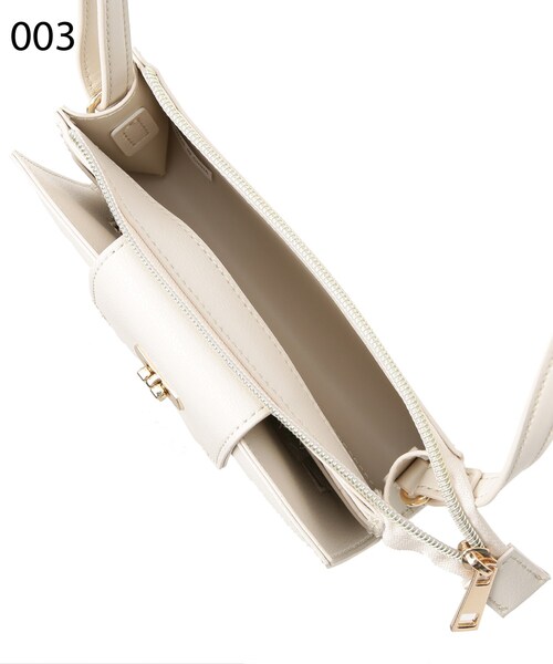 OPAQUE.CLIP（オペークドットクリップ）の「◆ウォレットミニショルダーバッグ（ショルダーバッグ・レディース・ダークグリーン/オフホワイト/ボルドー・00）」の20枚目の写真