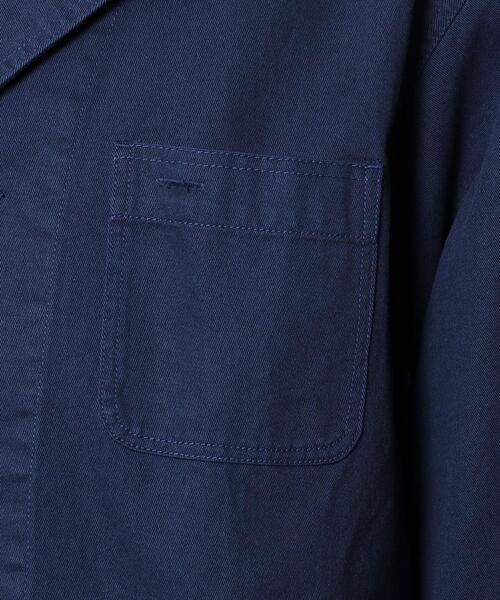 coen（コーエン）の「チノカバーオールジャケット(セットアップ対応)（カバーオール・メンズ・ネイビー・SMALL/MEDIUM/LARGE/X-LARGE）」の11枚目の写真