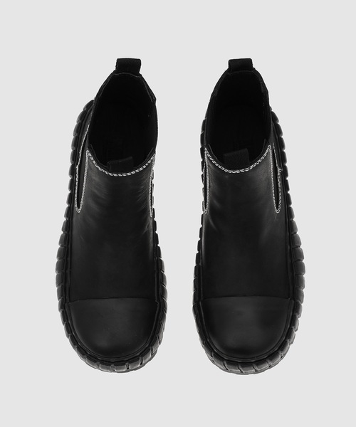 MM6 Maison Margiela（ｴﾑｴﾑｼｯｸｽ ﾒｿﾞﾝ ﾏﾙｼﾞｪﾗ）の「ANKLE BOOT（ブーツ・レディース・その他/ブラック・36/37/38）」の3枚目の写真