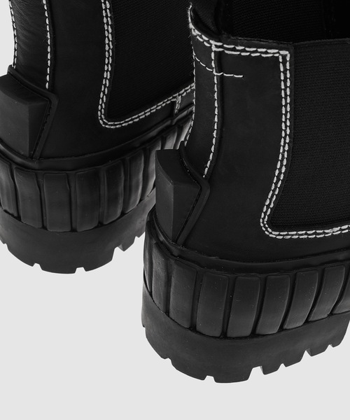 MM6 Maison Margiela（ｴﾑｴﾑｼｯｸｽ ﾒｿﾞﾝ ﾏﾙｼﾞｪﾗ）の「ANKLE BOOT（ブーツ・レディース・その他/ブラック・36/37/38）」の6枚目の写真