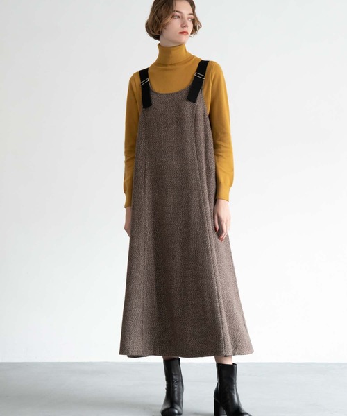 CEDNIE（セドニー）の「タートルネックハイゲージニット（ニット/セーター・レディース・マスタード/ライトグレー/アイボリー/ブラック・M）」の20枚目の写真