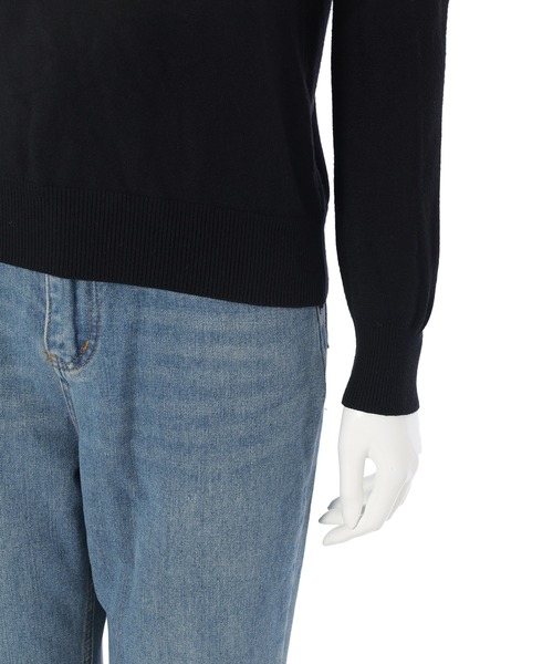 CEDNIE（セドニー）の「タートルネックハイゲージニット（ニット/セーター・レディース・マスタード/ライトグレー/アイボリー/ブラック・M）」の17枚目の写真