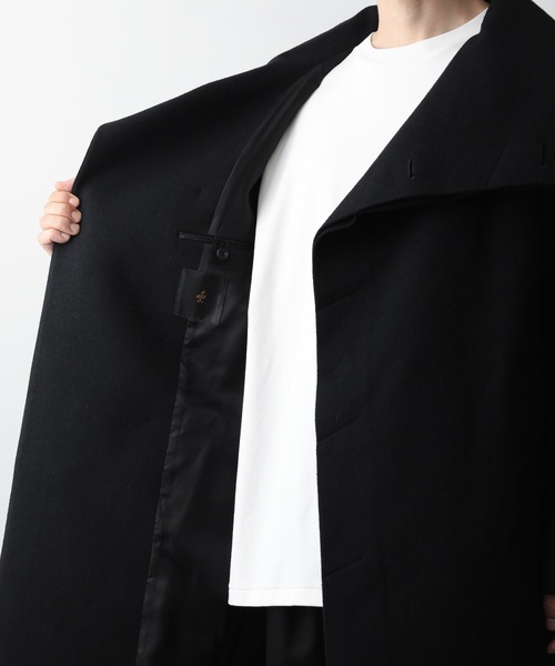 ato（アトウ）の「WOOL STAND COLLAR COAT（トレンチコート）」 - WEAR