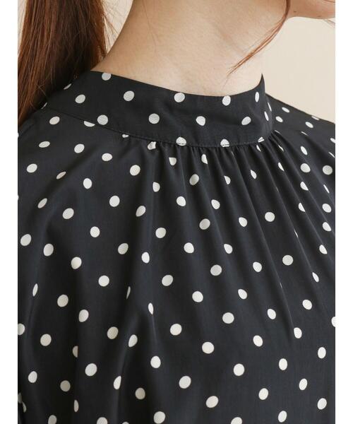 Te chichi（テチチ）の「ドットプリント2WAYボウタイブラウス（シャツ/ブラウス・レディース・ブラック/オフホワイト・ﾌﾘ-）」の19枚目の写真
