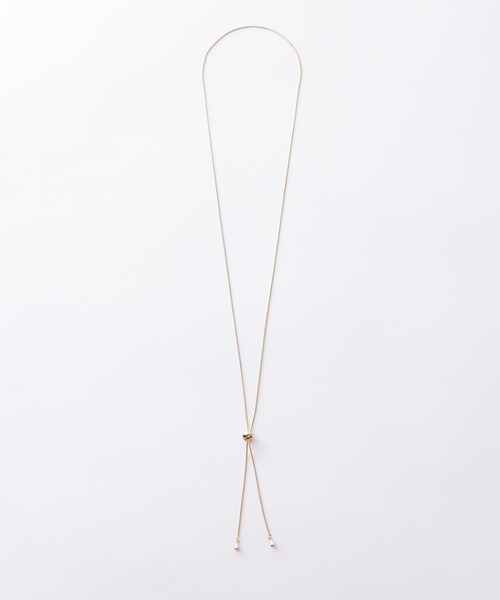 Omekashi（オメカシ）の「スライドパーツスネイクチェーンネックレス（ネックレス・レディース・シルバー/ゴールド・FREE）」の7枚目の写真