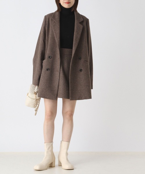 Heather(ヘザー)の「Winterミニスカート 166508(スカート・レディース・グレー系その他/ブラウン系その他・S/M)」の8枚目の写真