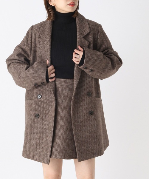 Heather(ヘザー)の「Winterミニスカート 166508(スカート・レディース・グレー系その他/ブラウン系その他・S/M)」の11枚目の写真