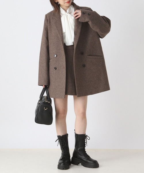 Heather(ヘザー)の「Winterミニスカート 166508(スカート・レディース・グレー系その他/ブラウン系その他・S/M)」の12枚目の写真