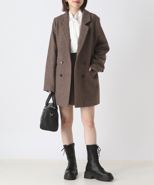 Heather(ヘザー)の「Winterミニスカート 166508(スカート・レディース・グレー系その他/ブラウン系その他・S/M)」の14枚目の写真