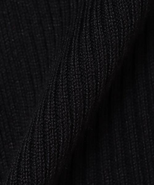 INGNI(イング)の「フレアスリーブレースニット(ニット/セーター・レディース・ブラック/オフホワイト/ピンク・M)」の7枚目の写真