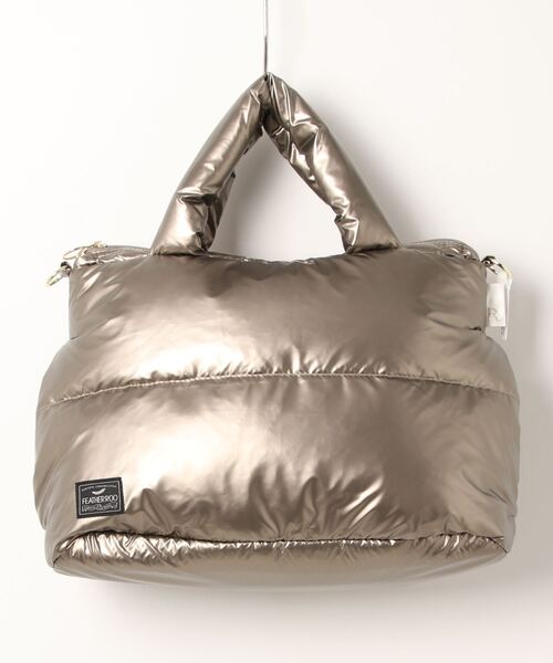 ROOTOTE（ルートート）の「ルートート/LT.フェザールーデリ.カラーB（トートバッグ・レディース・ブラック/ゴールド/シルバー/マスタード/グレイッシュブルー/ダークカーキ/パープル系その他/オレンジ・FREE）」の8枚目の写真