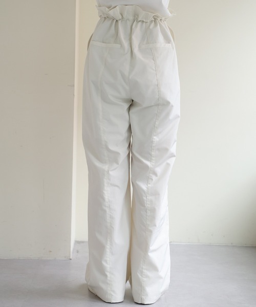 one after another NICE CLAUP（ワンアフターアナザーナイスクラップ）の「ナイロンスラックスパンツ（スラックス・レディース・ブラック/アイボリー/ピンク・SMALL/MEDIUM）」の21枚目の写真