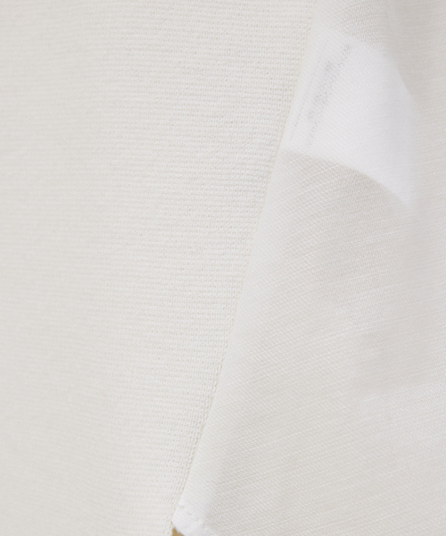 qualite（カリテ）の「ドッキングニットプルオーバー（ニット/セーター・レディース・ブラック/オフホワイト・フリー）」の12枚目の写真