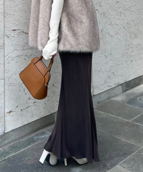 anuans（アニュアンス）の「キュプラナロースカート（スカート）」 - WEAR