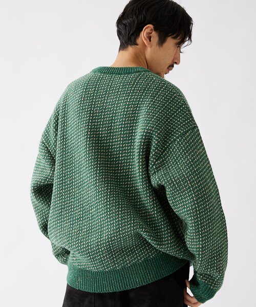 JOURNAL STANDARD - ジャーナルスタンダード ポップコーンネパールハンドニット NEPAL HAND KNIT/ネパールハンドニット】別注ジャガードニット