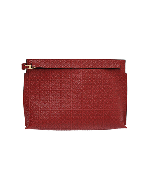 LOEWE（ロエベ）の「LARGE POUCH（クラッチバッグ・レディース・ブラック/ブルー系その他/レッド系その他・FREE）」の3枚目の写真