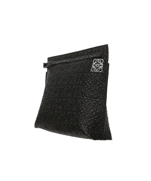 LOEWE（ロエベ）の「LARGE POUCH（クラッチバッグ・レディース・ブラック/ブルー系その他/レッド系その他・FREE）」の4枚目の写真