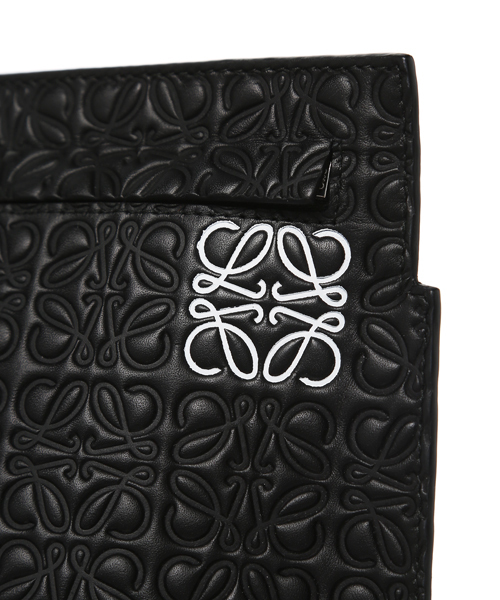 LOEWE（ロエベ）の「LARGE POUCH（クラッチバッグ・レディース・ブラック/ブルー系その他/レッド系その他・FREE）」の7枚目の写真