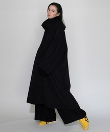 VOAAOV | 【VOAAOV】BISHU RECYCLE RIDGE WOOL Stand Collar Long Coat(その他アウター)