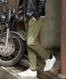 UNION STATION | 360度ストレッチスリムテーパードパンツ/カラーパンツ(チノパンツ)