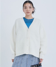 セール】スーリーアルパカVネックカーディガン（カーディガン/ボレロ