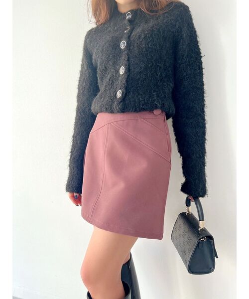 RESEXXY(リゼクシー)の「フロントクロスコンパクトスカパン(その他パンツ・レディース・ピンク/ブラック/アイボリー・FREE)」の13枚目の写真