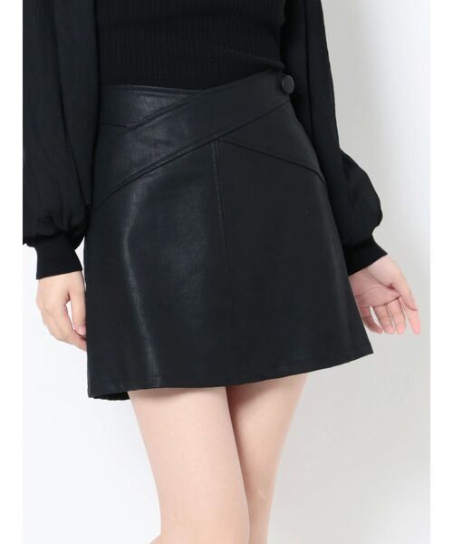 RESEXXY(リゼクシー)の「フロントクロスコンパクトスカパン(その他パンツ・レディース・ピンク/ブラック/アイボリー・FREE)」の12枚目の写真