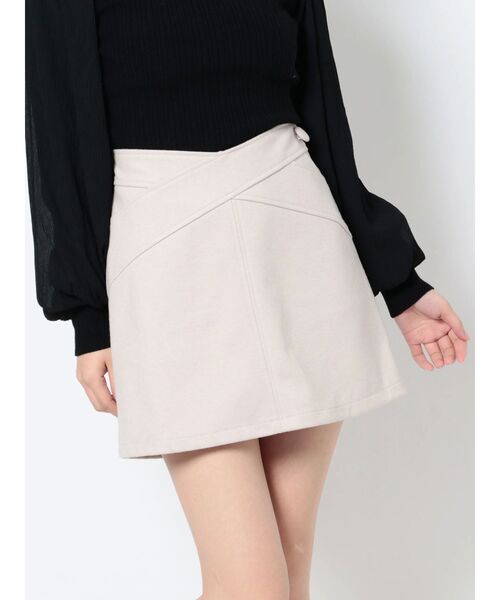 RESEXXY(リゼクシー)の「フロントクロスコンパクトスカパン(その他パンツ・レディース・ピンク/ブラック/アイボリー・FREE)」の15枚目の写真