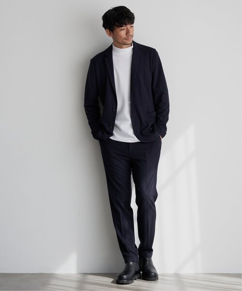 IKKA LOUNGE(イッカラウンジ)の「イージーケア起毛イージーパンツ(その他パンツ・メンズ・ネイビー/グレー・S/M/L/XL)」の11枚目の写真