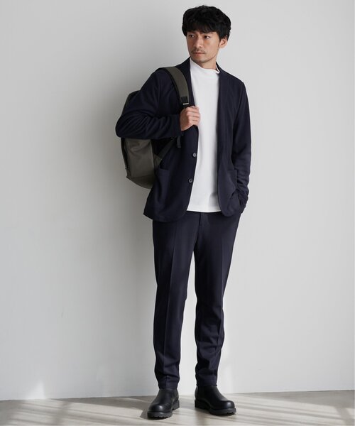 IKKA LOUNGE(イッカラウンジ)の「イージーケア起毛イージーパンツ(その他パンツ・メンズ・ネイビー/グレー・S/M/L/XL)」の12枚目の写真