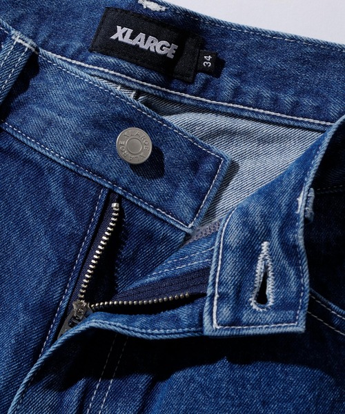 XLARGE（エクストララージ）の「JUICY LOGO DENIM SHORTS（その他パンツ・メンズ・インディゴブルー/ライトインディゴブルー/ブラック・30inch/36inch/32inch/34inch）」の5枚目の写真
