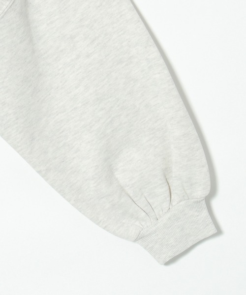 notch.(ノッチ)の「裏起毛トラサガラ刺繍スウェット(スウェット・レディース・ブラック/ライトグレー・M)」の12枚目の写真