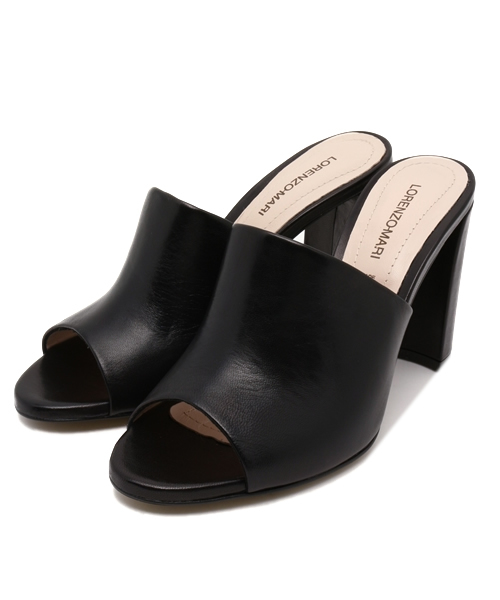 ROSE BUD（ローズバッド）の「【雑誌掲載】(LORENZO MARI)2597(2592) OPEN TOE HI HEEL SANDAL（サンダル・レディース・ブラック/ベージュ系その他・35/38/36/37/39）」の2枚目の写真