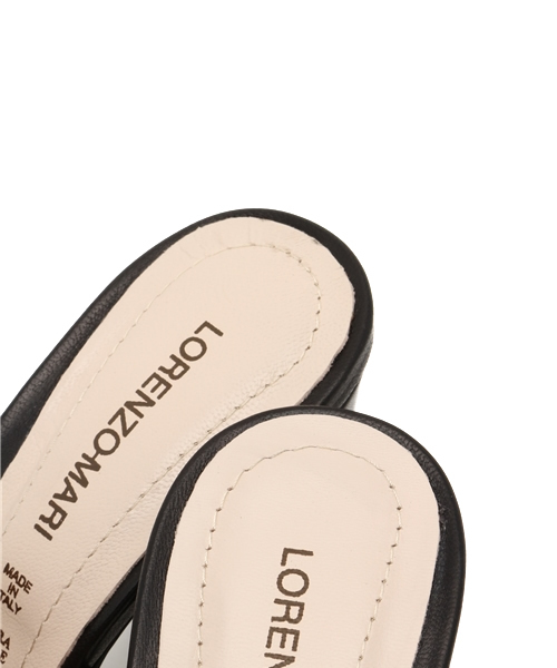 ROSE BUD（ローズバッド）の「【雑誌掲載】(LORENZO MARI)2597(2592) OPEN TOE HI HEEL SANDAL（サンダル・レディース・ブラック/ベージュ系その他・35/38/36/37/39）」の10枚目の写真