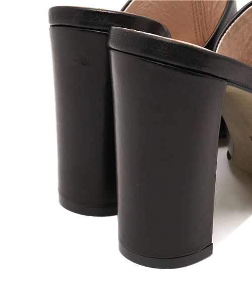 ROSE BUD（ローズバッド）の「【雑誌掲載】(LORENZO MARI)2597(2592) OPEN TOE HI HEEL SANDAL（サンダル・レディース・ブラック/ベージュ系その他・35/38/36/37/39）」の9枚目の写真