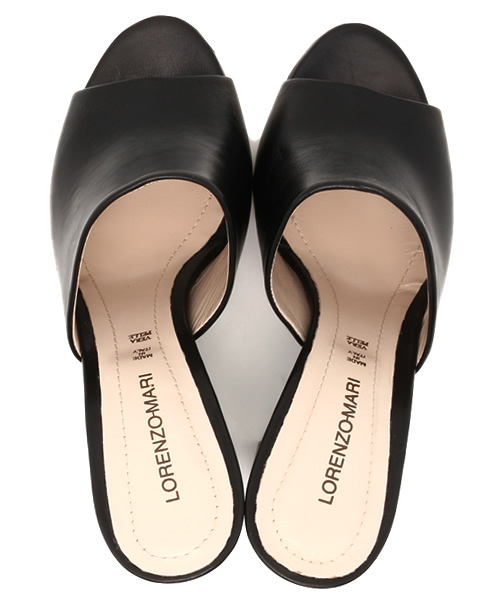 ROSE BUD（ローズバッド）の「【雑誌掲載】(LORENZO MARI)2597(2592) OPEN TOE HI HEEL SANDAL（サンダル・レディース・ブラック/ベージュ系その他・35/38/36/37/39）」の8枚目の写真