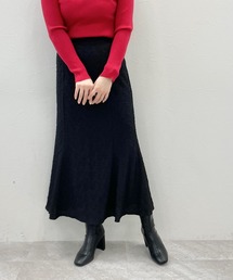 LOWRYS FARM | シャーリングフレアスカート　180634(スカート)