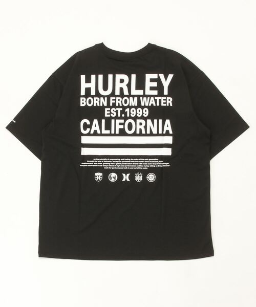 Hurley （ハーレー）の「Hurley/ハーレー ラッシュガード ラッシュTシャツ/ルーズシルエット バックプリント/UVカット 吸汗速乾 MSS2310028（ラッシュガード・メンズ・ベージュ/ホワイト/ブラック・M/XL/L）」の15枚目の写真