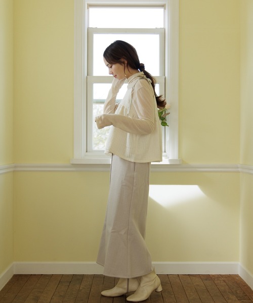 flower（フラワー）の「スイートツイードビスチェ（キャミソール・レディース・ホワイト/ブラック・FREE）」の13枚目の写真