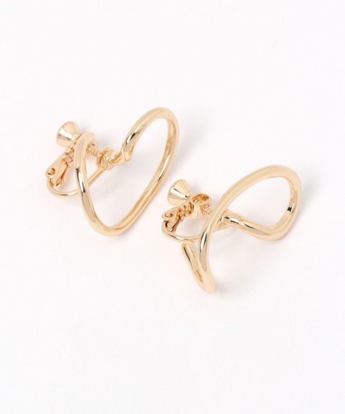 LEPSIM(レプシィム)の「アソートデザインイヤリング 183267(イヤリング・レディース・ベージュ/ベージュ系その他/グレー・ONE SIZE)」の1枚目の写真