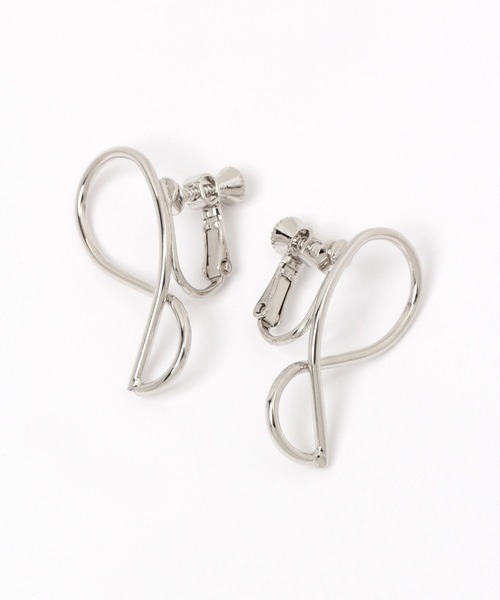 LEPSIM(レプシィム)の「アソートデザインイヤリング 183267(イヤリング・レディース・ベージュ/ベージュ系その他/グレー・ONE SIZE)」の2枚目の写真