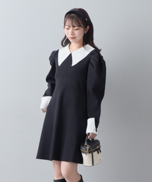 Chico（チコ）の「チャーム付ベロアカチューシャ（カチューシャ・レディース・ブラウン/ブラック/ライトベージュ・FREE）」の5枚目の写真