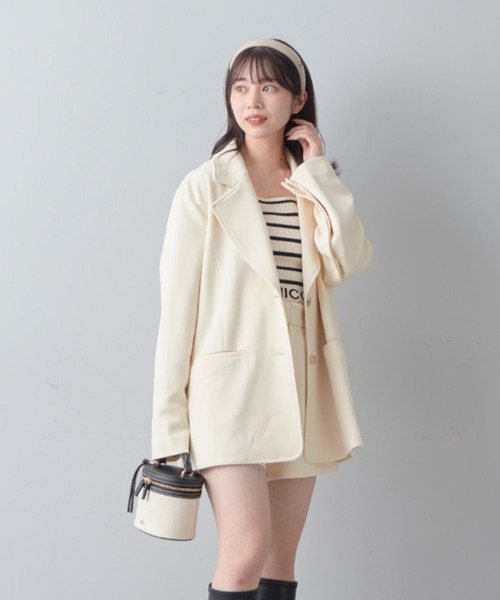 Chico（チコ）の「チャーム付ベロアカチューシャ（カチューシャ・レディース・ブラウン/ブラック/ライトベージュ・FREE）」の9枚目の写真