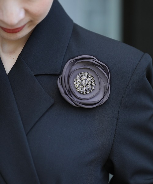 cawaii（カワイイ）の「はじめての入卒園　迷わないコサージュブローチ（ブローチ/コサージュ・レディース・ピンク/ブラック/グレー/アイボリー・FREE）」の4枚目の写真